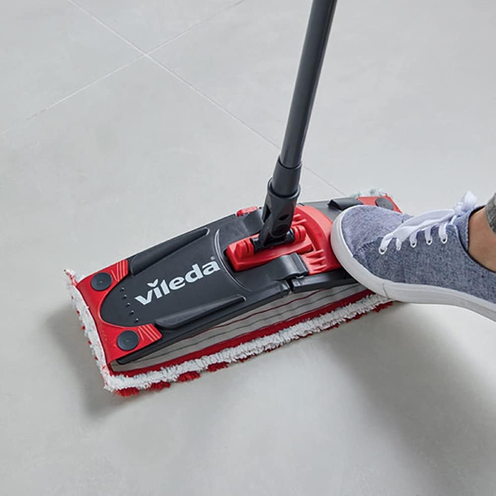 Vileda VLDTurbo Turbo Pedallı Temizlik Seti, Siyah, 29.6 x 48.6 x 29.3 cm